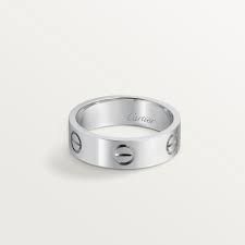 Anillo Cartier Love plata
