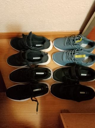 Zapatillas deportivas hombre- 4 pares.