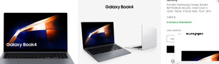 Portátil Samsung Galaxy Book4