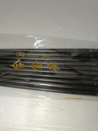 10 Bacchette Cinesi - Nere