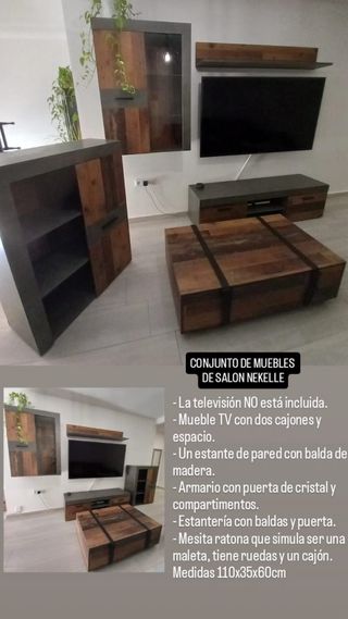 Muebles salón Nekelle - muebles dormitorio.