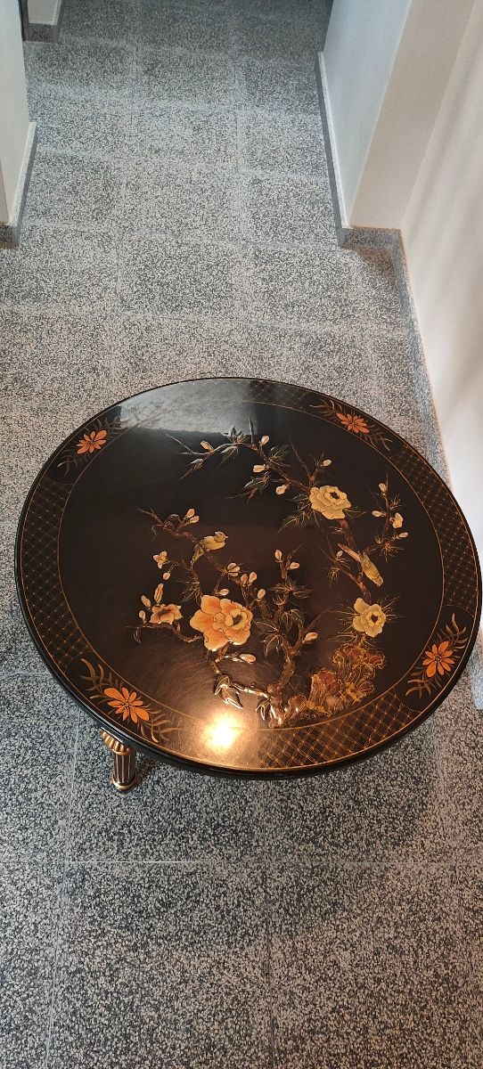 Mesa redonda estilo chino