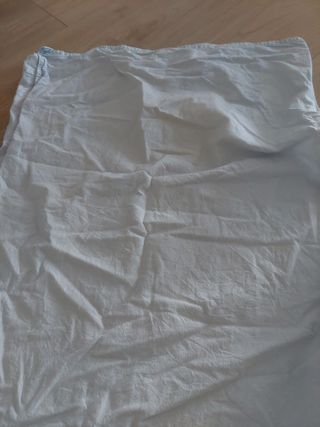 Funda nórdica 135cm - Algodón azul