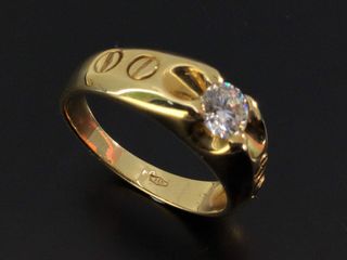 E1765530-101	Anillo Oro 18k Con Diamante