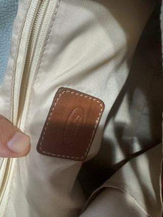 Borsa tote pelle blu