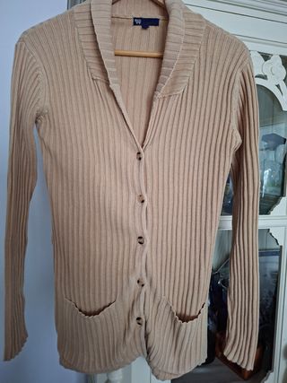 Chaqueta beige vintage
