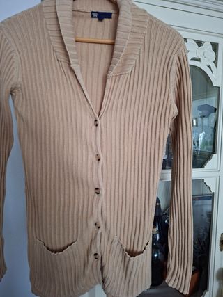 Chaqueta beige vintage