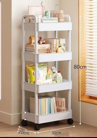 Carro Organizador ruedas 4 estantes nuevo!