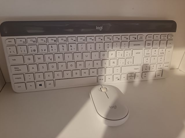 Teclado y ratón Logitech inalámbricos