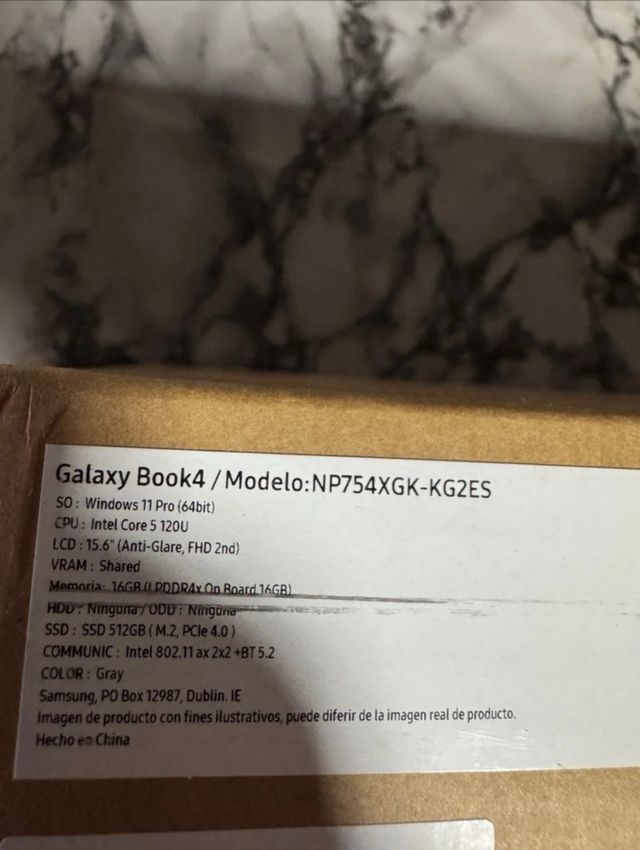 Samsung Galaxy Book 4 - 16GB RAM