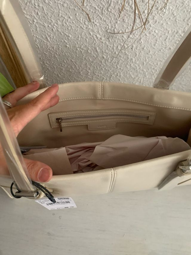 Bolso Mango beige nuevo