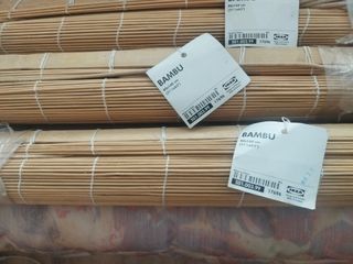 Persianas bambú IKEA (10 unidades)