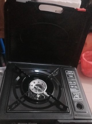 Estufa camping gas portátil nueva! Para cocinar