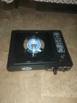 Estufa camping gas portátil nueva! Para cocinar