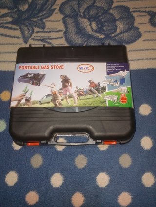 Estufa camping gas portátil nueva! Para cocinar