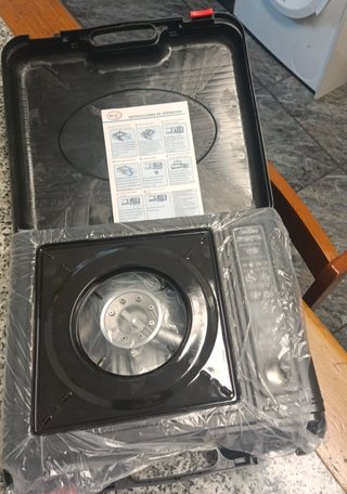 Estufa camping gas portátil nueva! Para cocinar