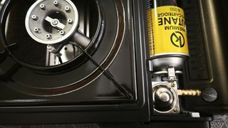 Estufa camping gas portátil nueva! Para cocinar