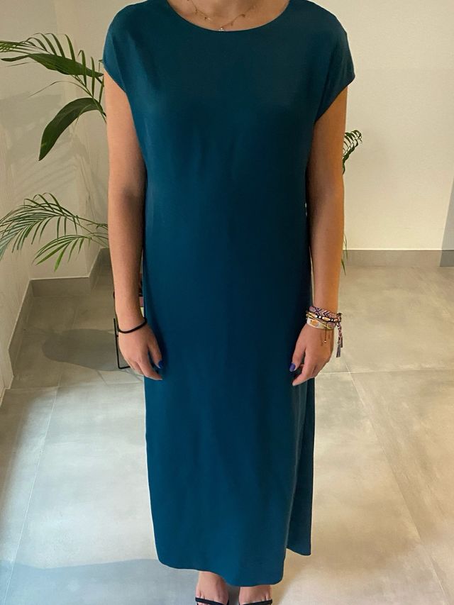 Vestido largo Purificación García - seda