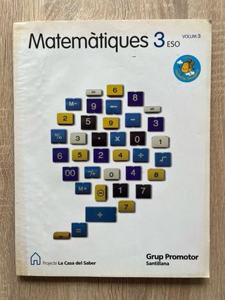 MATEMATIQUES 3 ESO M LLEUGERA LA CASA DEL SABER...