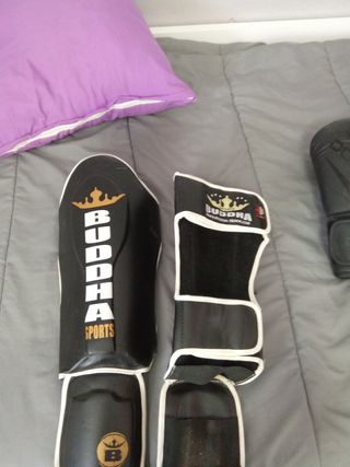 Espinilleras Buddha Sports