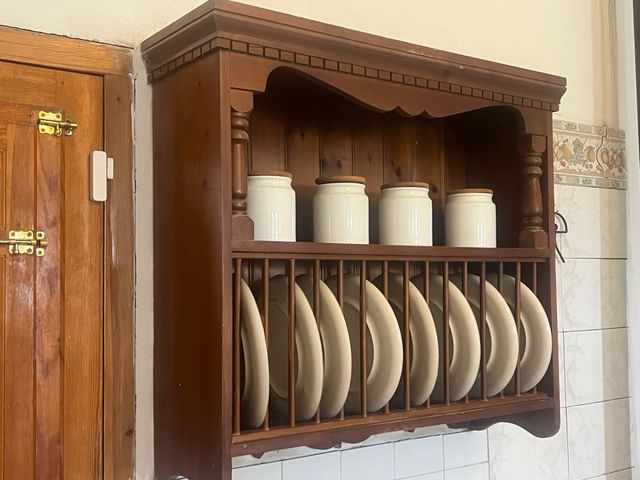 Mueble escurridor madera - cocina