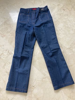 Pantalones Carolina Herrera - Azul talla 6