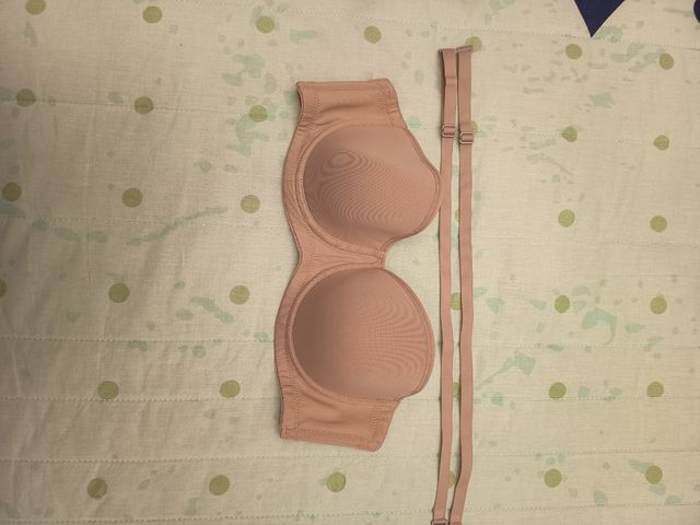 Sujetador beige - sin Tirantes