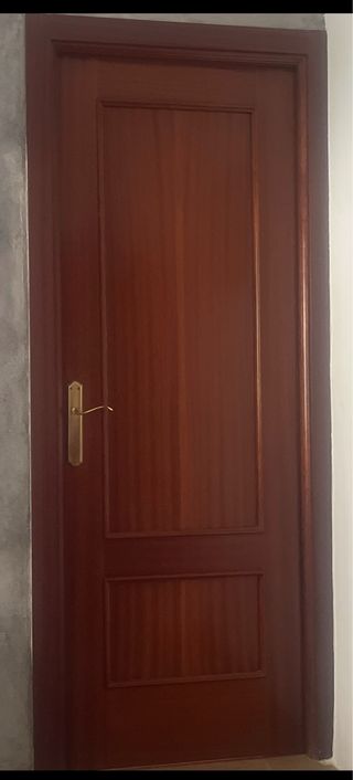 Puerta interior madera maciza completas
