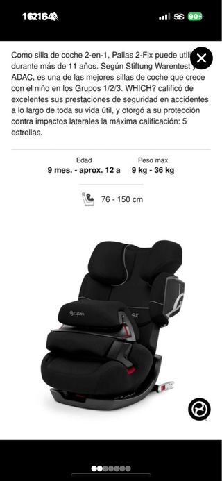 Silla coche Cybex Pallas 2