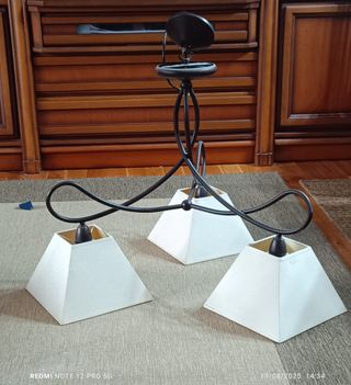 Lámpara 3 luces - Moderna