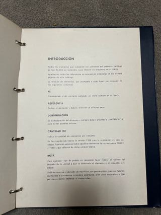 AVIA 7000 LC CATÁLOGO PIEZAS RECAMBIO REPUESTO