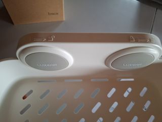 Estante ducha blanco