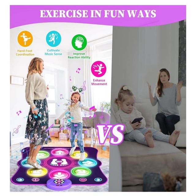 Alfombra baile LED Bluetooth LEAPRCS