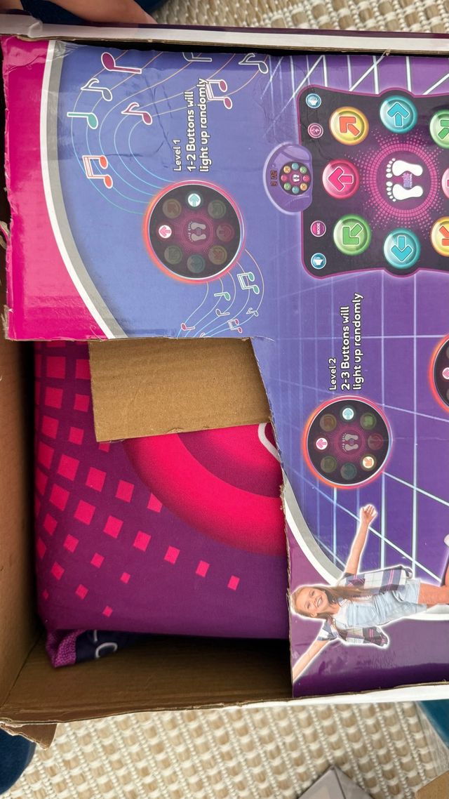 Alfombra baile LED Bluetooth LEAPRCS