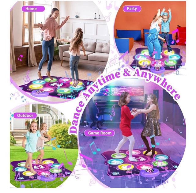 Alfombra baile LED Bluetooth LEAPRCS