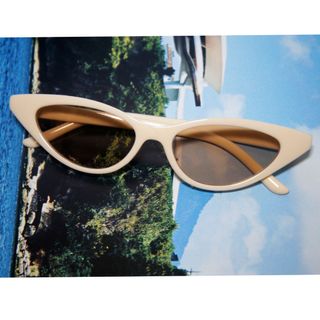 Gafas Cateye blancas