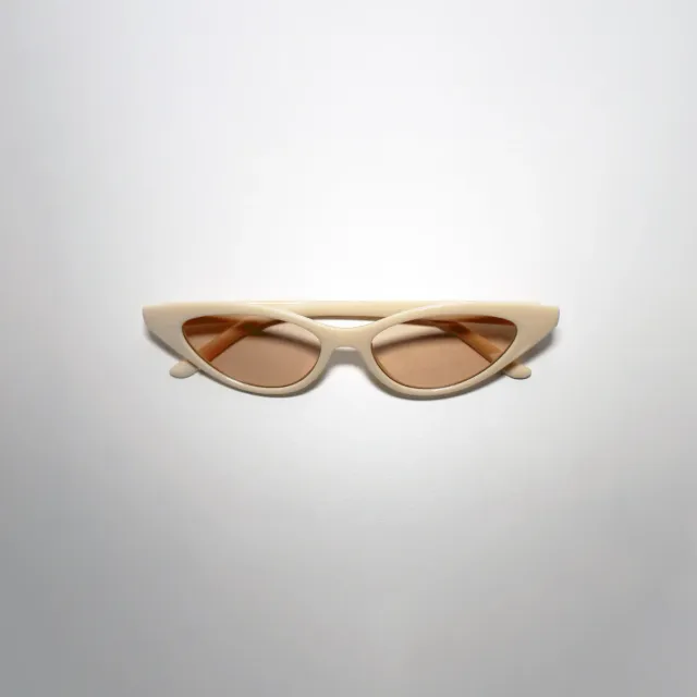 Gafas Cateye blancas