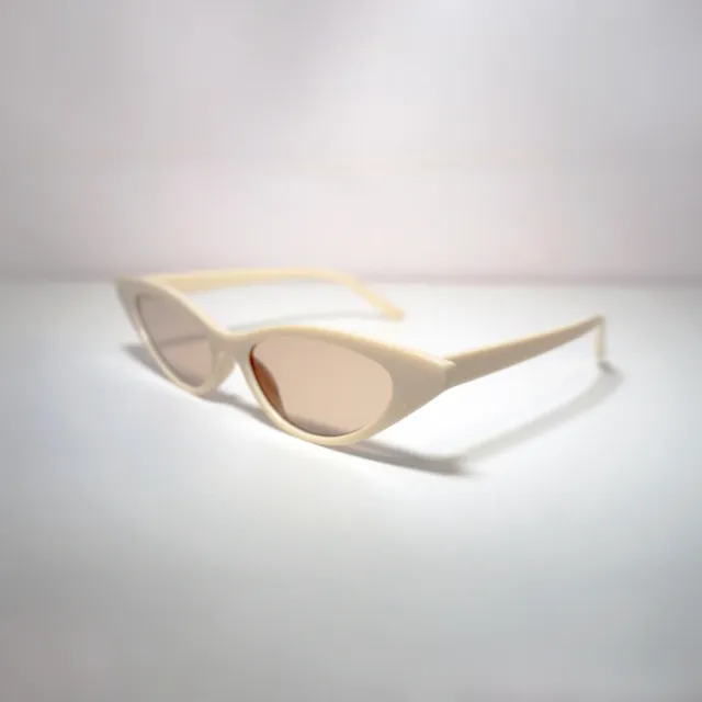 Gafas Cateye blancas