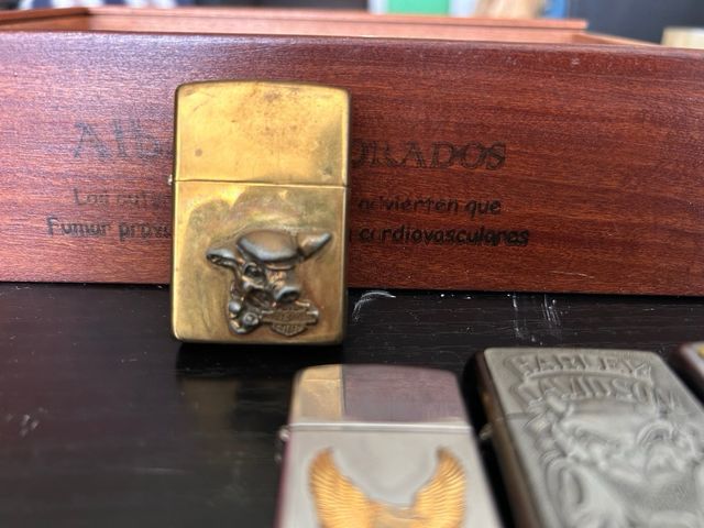 4 Encendedores Zippo - Harley Davidson, Yamaha, In