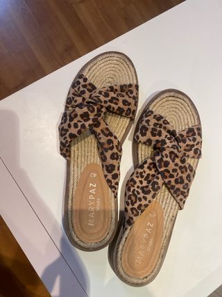 Sandalias MARYPAZ - Marrón - Talla 40