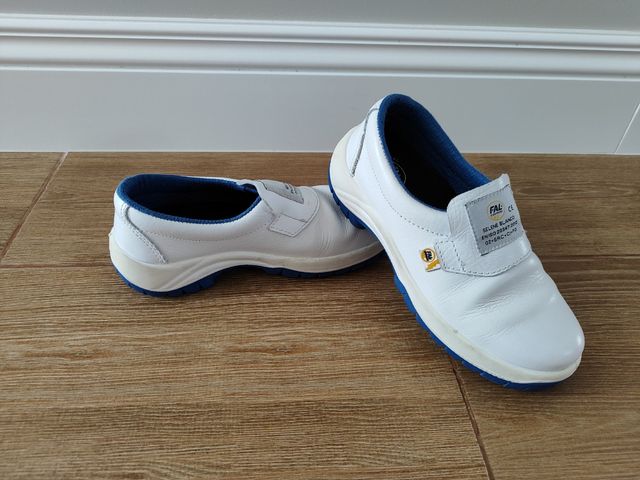 Zapatos seguridad FAL blancos