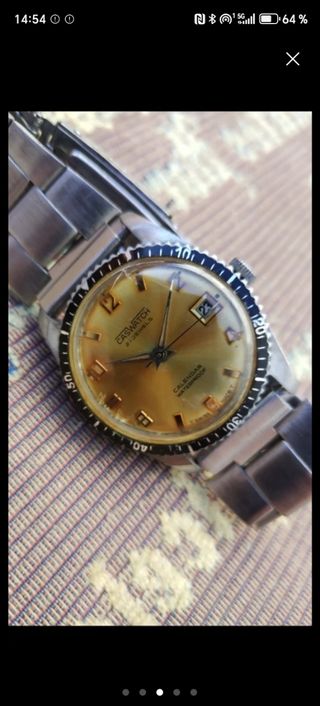 Reloj Caswatch 21J Vintage