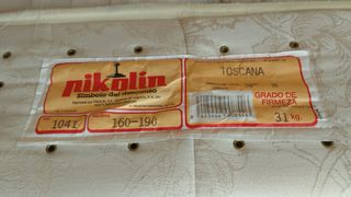 Colchón y canapé Pikolin 160x190 cm