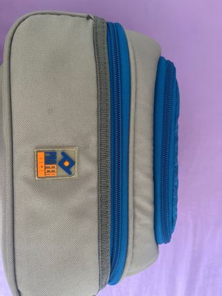 Mini nevera azul