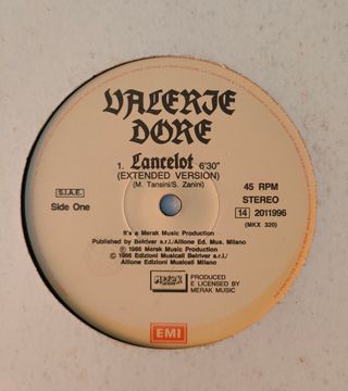 Vinile Valerie Dore - Lancelot