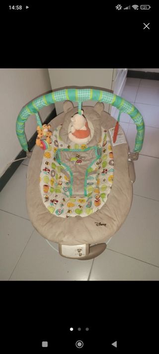 Hamaca Bebé Winnie Pooh