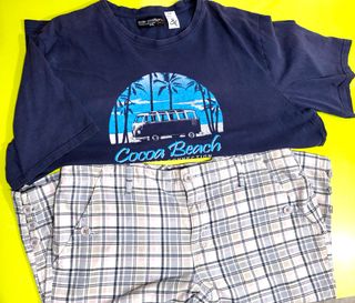 Camiseta y bermuda 4XL x 5 eur!