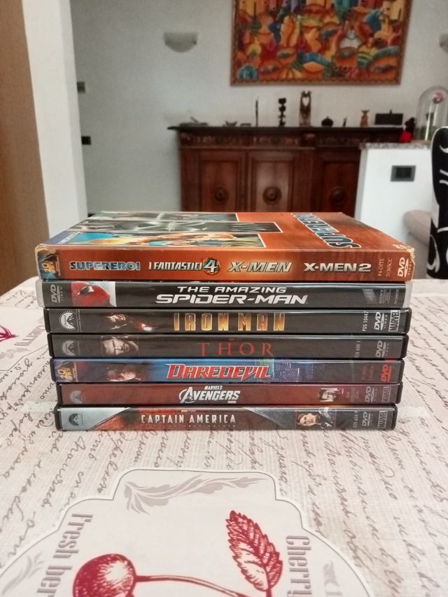 DVD Marvel & X-Men (2 x 9€)
