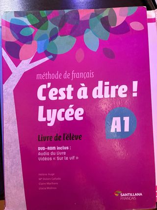 C'EST A DIRE LYCEE A1 ELEVE + DVD