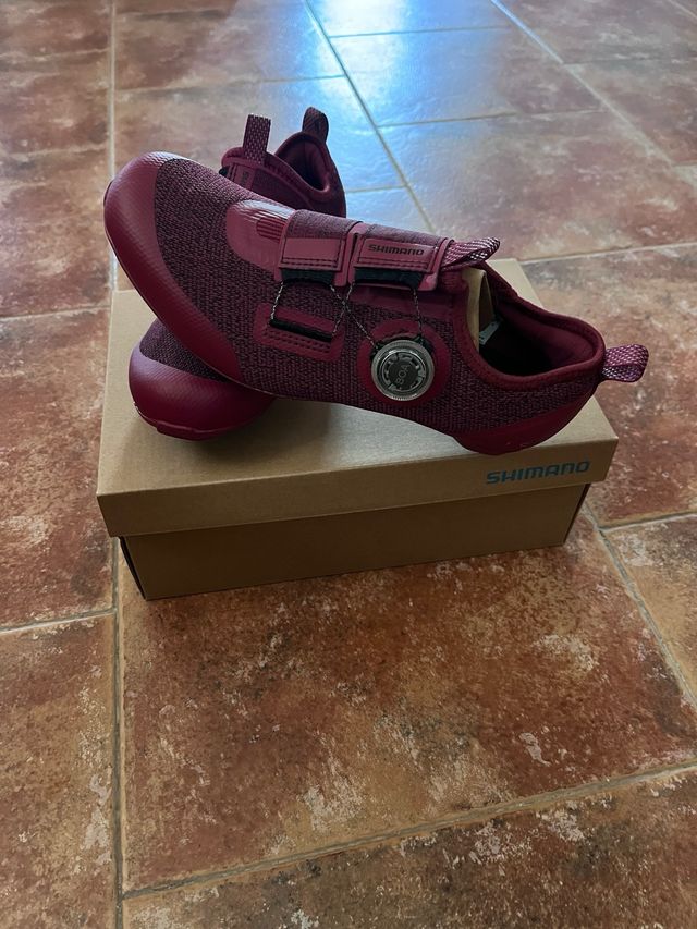 Zapatillas Shimano IC5 rojas